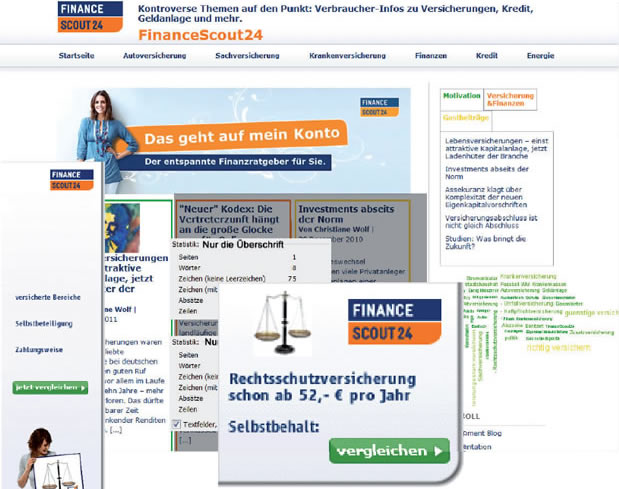 Aufträge FinanceScout24