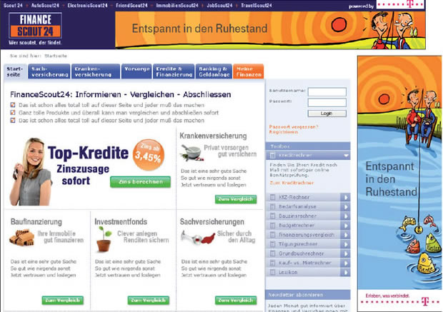 Relaunch FinanceScout24